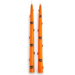 tag Black Cat Hand Painted Taper Candles