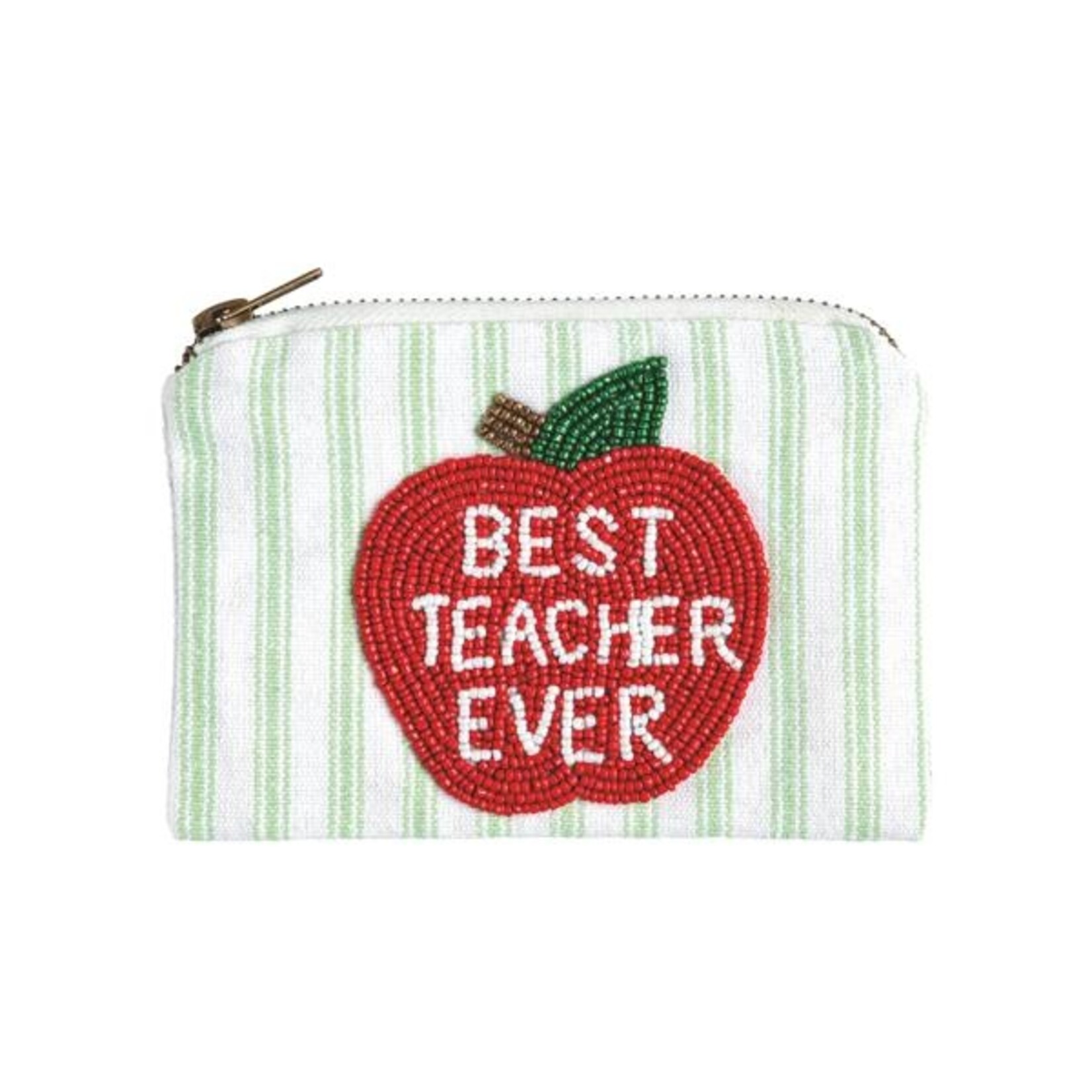 Mud Pie Mud Pie Beaded Pouch