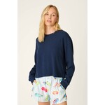 P.J. Salvage P.J.Salvage Long Sleeve Waffle Thermal Top