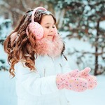 Two's Company Cartwheels & Cupcakes Super Soft Faux Fur