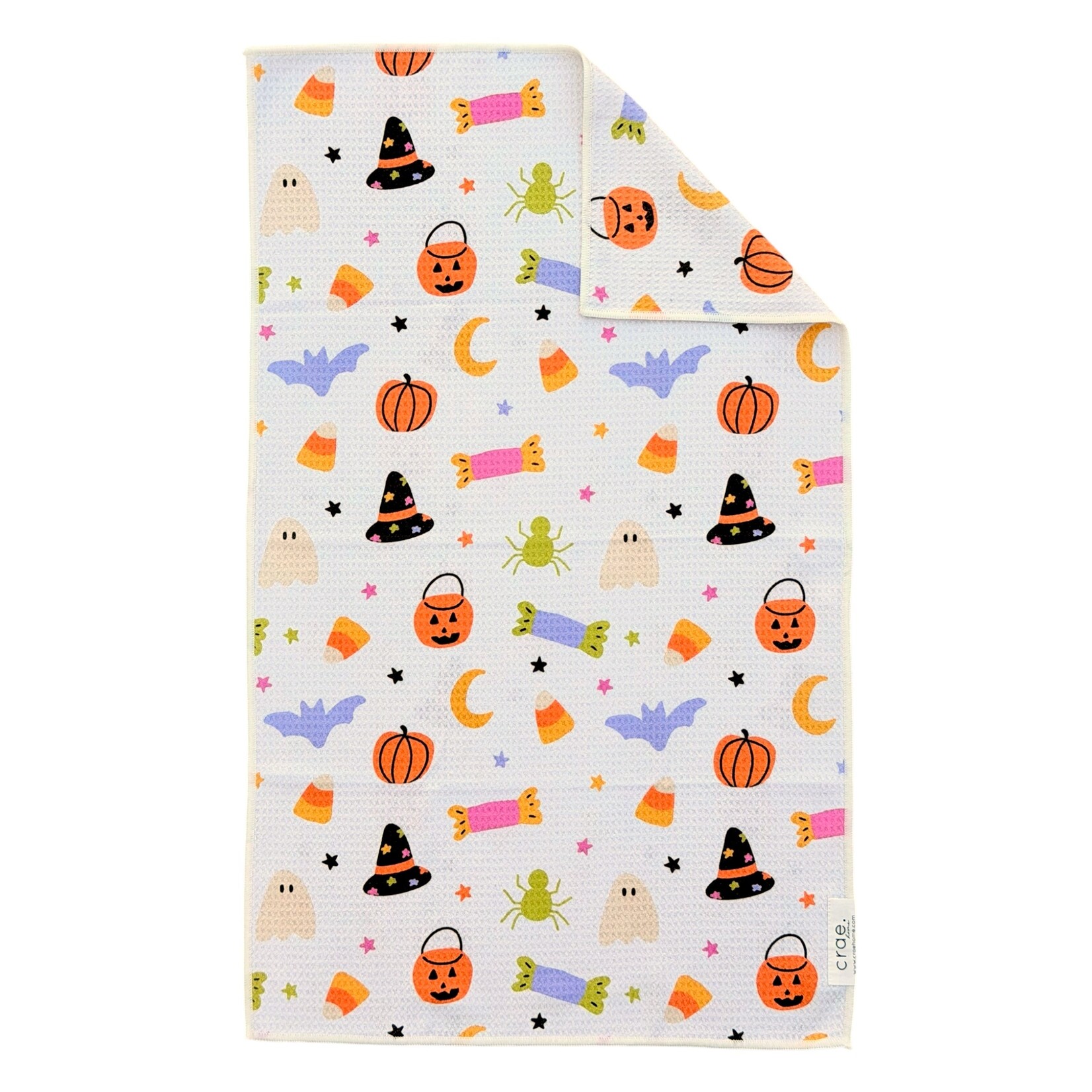 Crae Trick Or Treat: Double-Sided Hand Towel