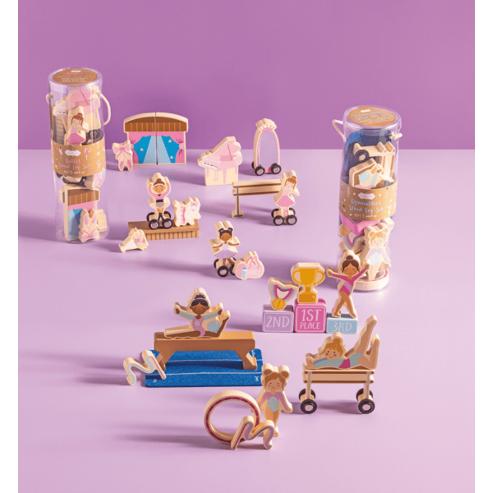 Mud Pie Mud Pie Wood Toy Set
