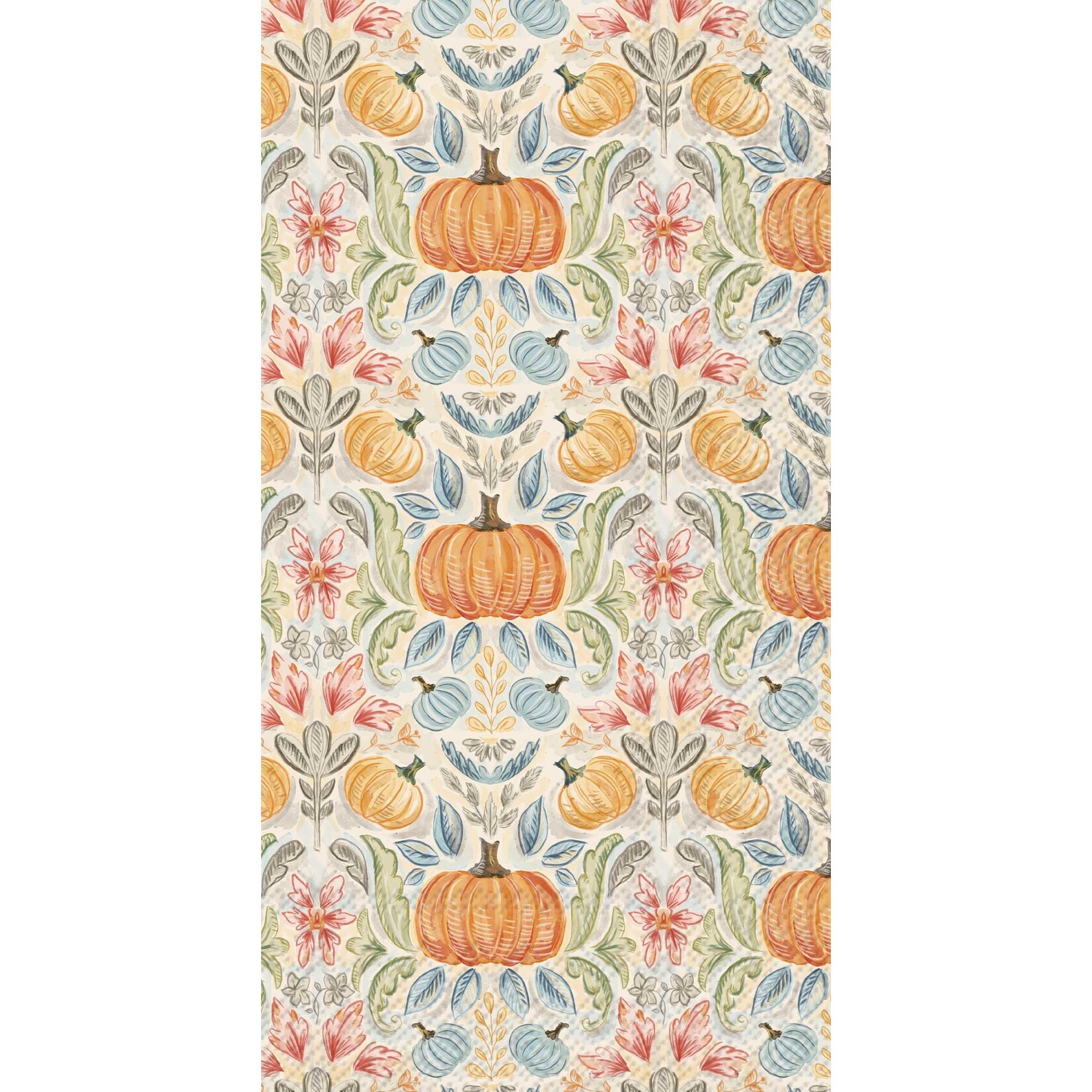Boston International, INC Fall Toile Pumpkin Guest Napkins
