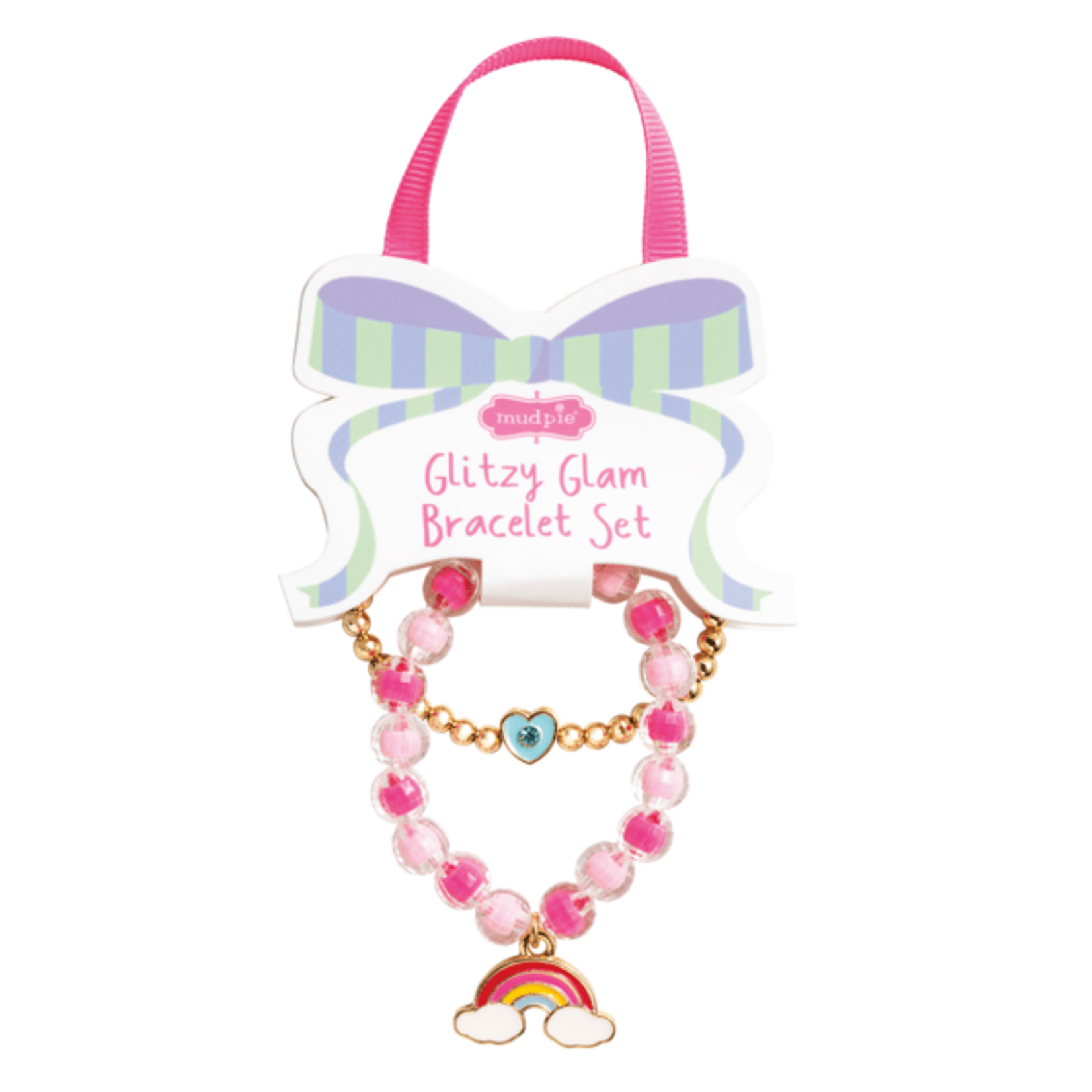 Mud Pie Glitzy Glam Bracelet Set