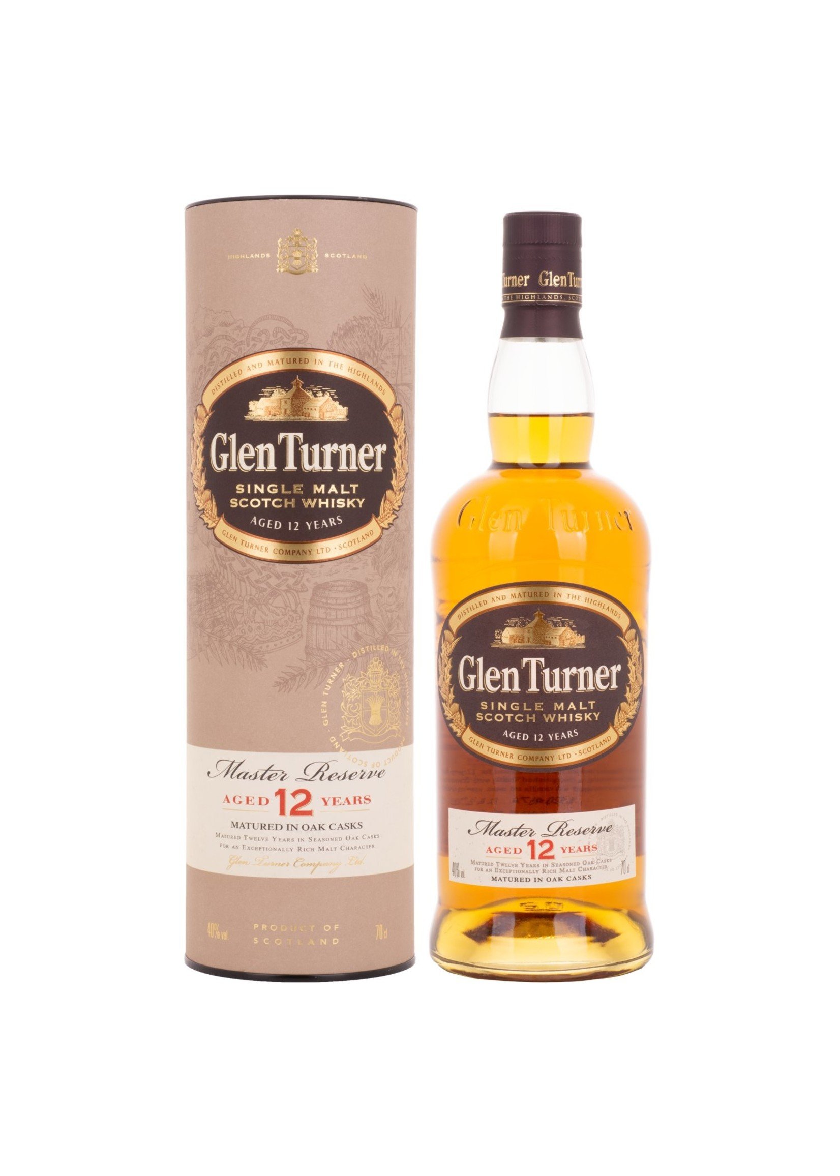 Glen Turner Glen Turner 12 Years Old Master Legend Single Malt Scotch Whisky