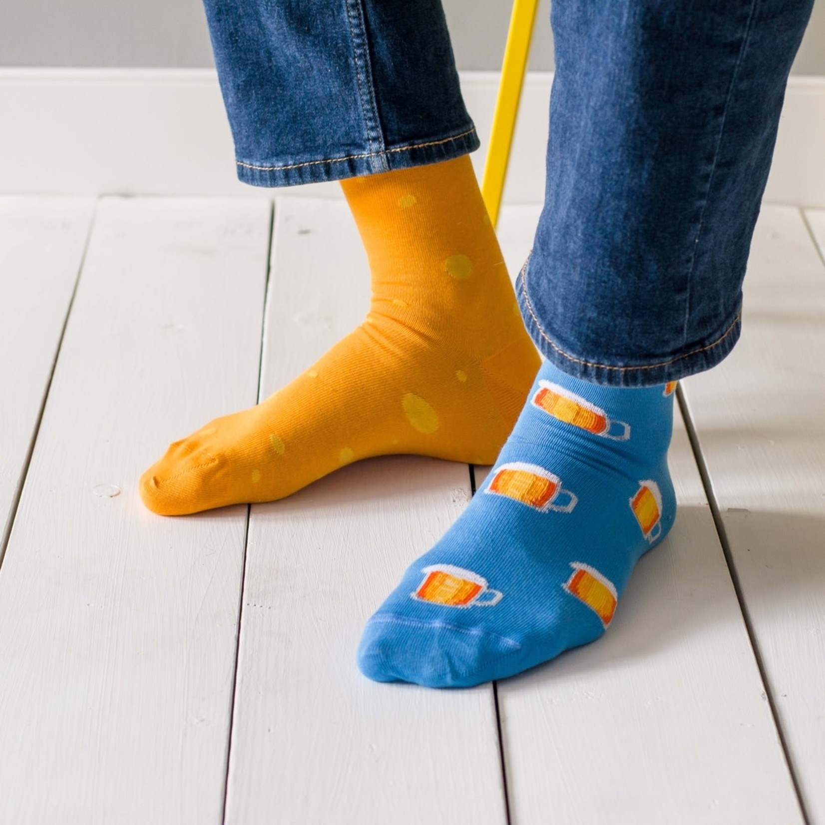 BEER INSIDE OUT MEN'S SOCKS - Bonne Fête