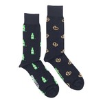 Friday Sock Company PRETZELS AND BEER MEN'S SOCKS