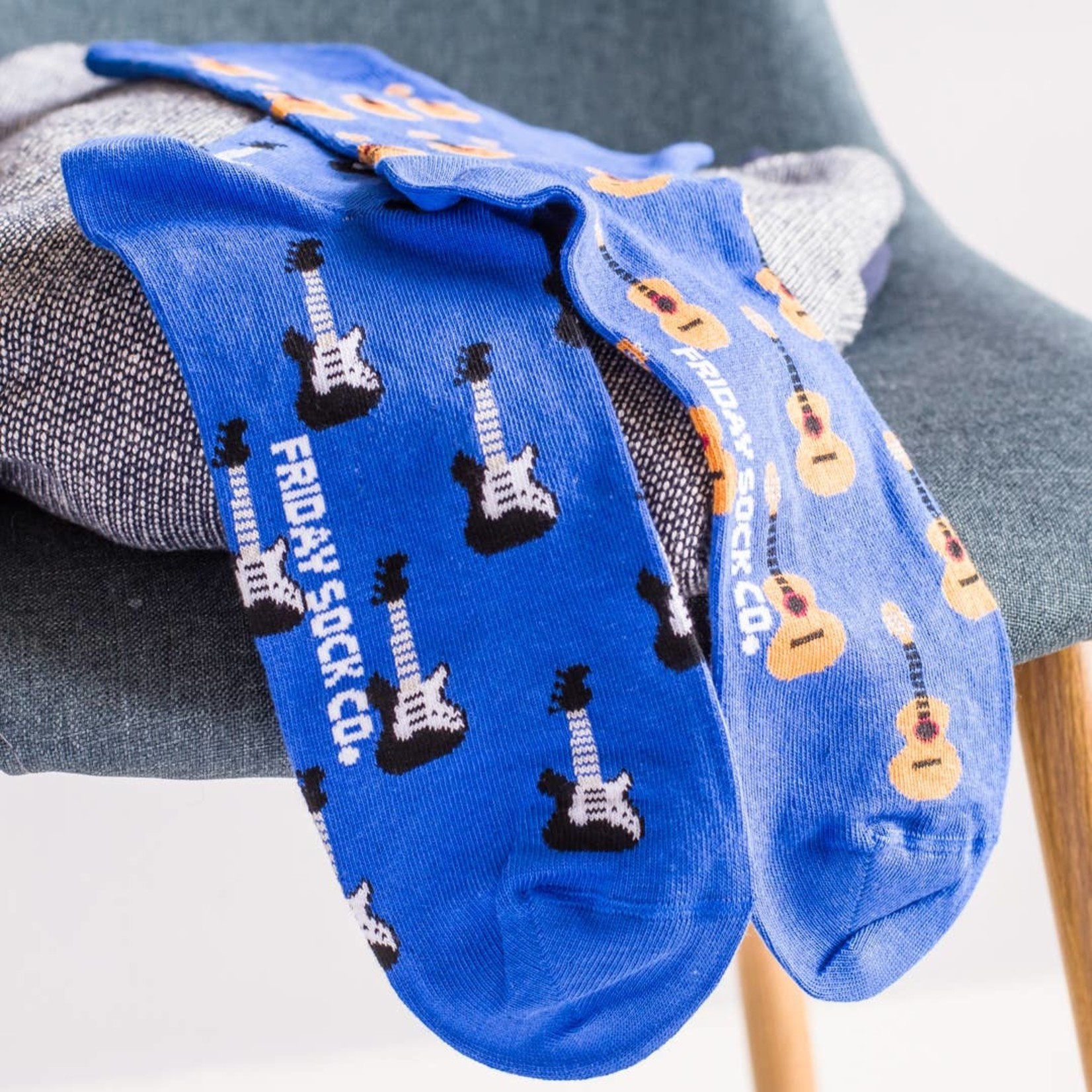Friday Sock Company ACOUSTIC AND ELECTRIC GUITAR MEN'S SOCKS