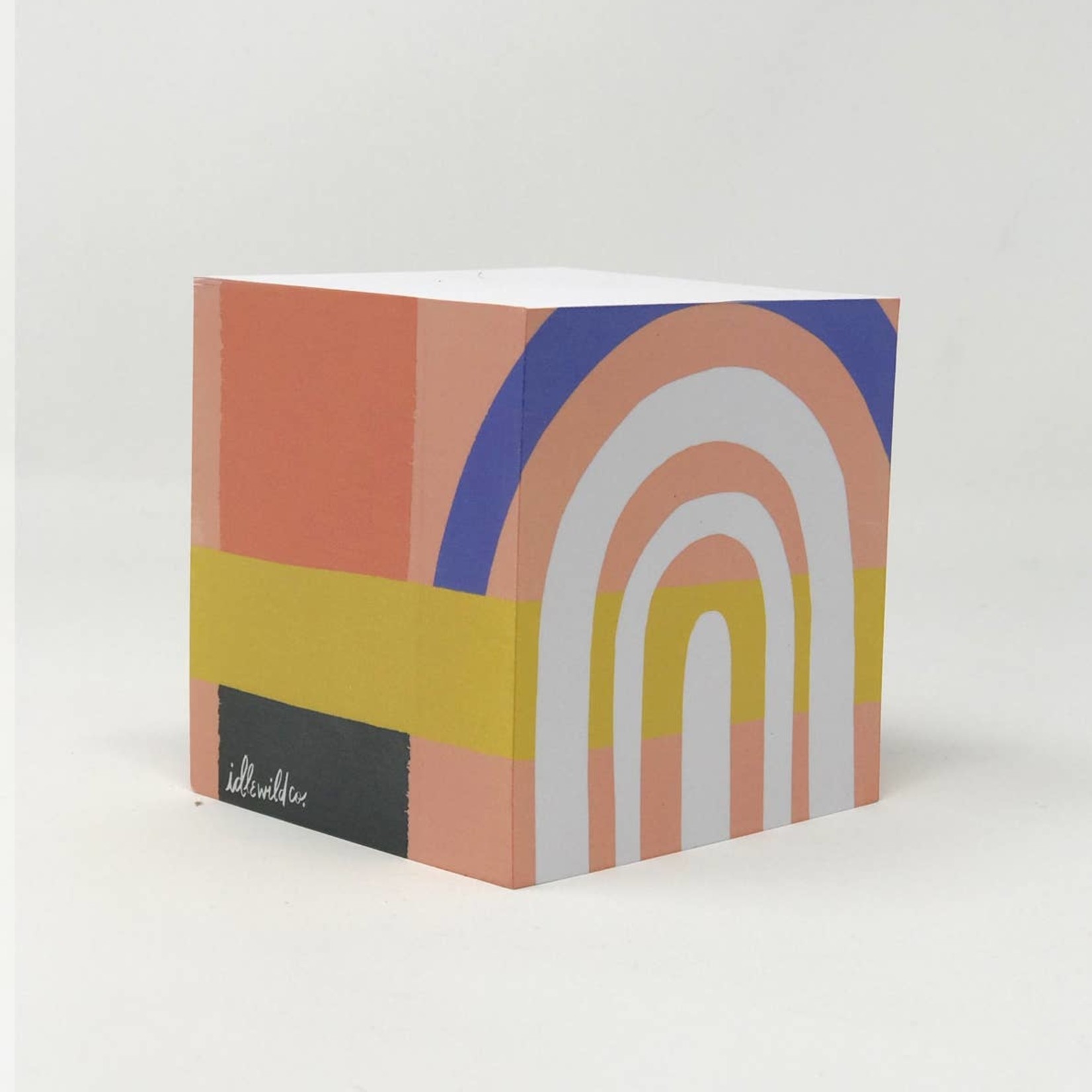 Idlewild Co. Color Block Sticky Note Cube