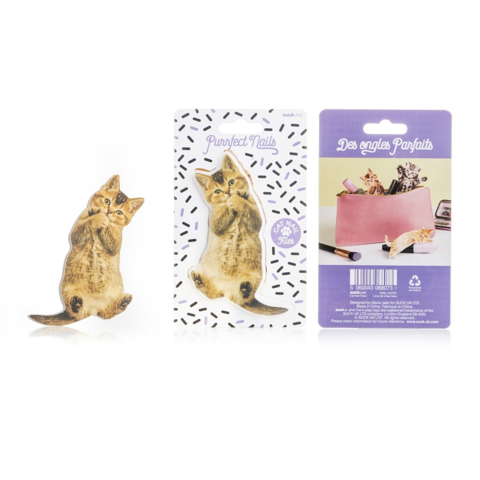 Suck UK Cat Nail Files – Keep Your Nails in Purrrfect Condition