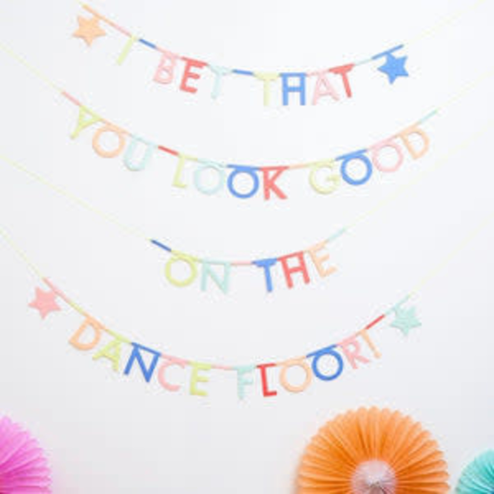 Meri Meri Neon Letter Garland Kit