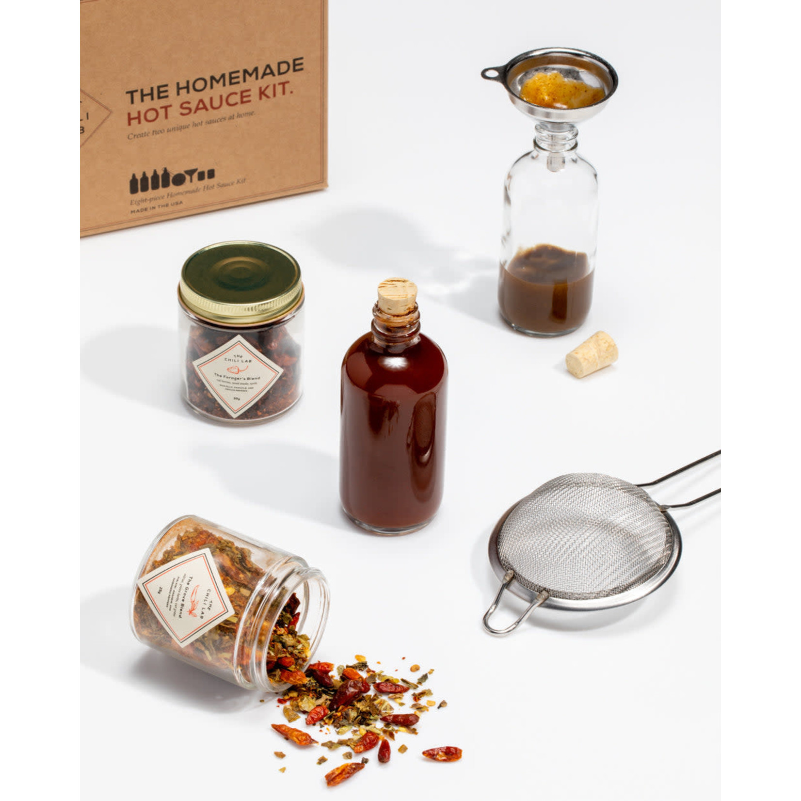 W&P The Chili Lab Homemade Hot Sauce Kit