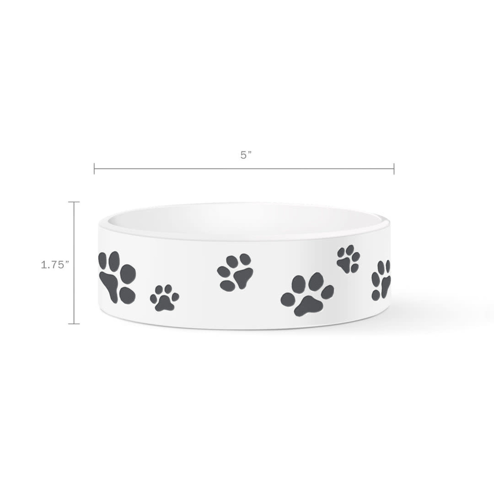 Fringe Paws Natural Wax Resist Pet Bowl Small