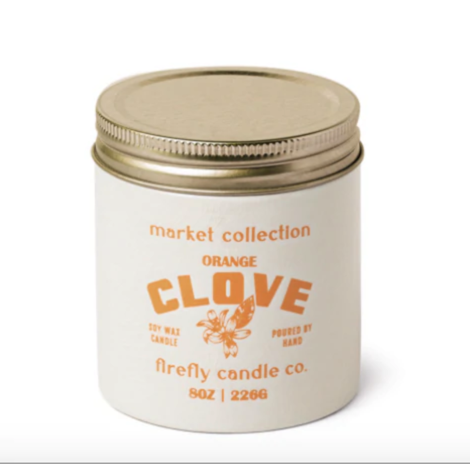 Firefly Orange Clove t 8oz Candle