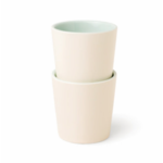 Good Citizen CERAMIC NESTING CUPS 8OZ - CREAM + MINT