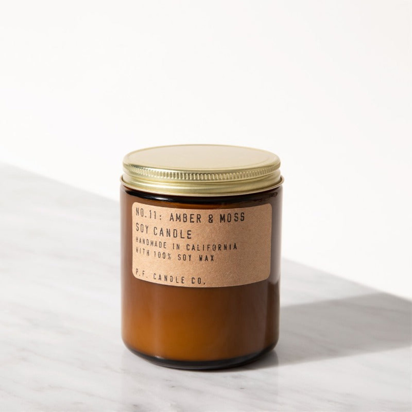 P.F. Candle Co. Amber & Moss - 7.2 oz Standard Soy Candle