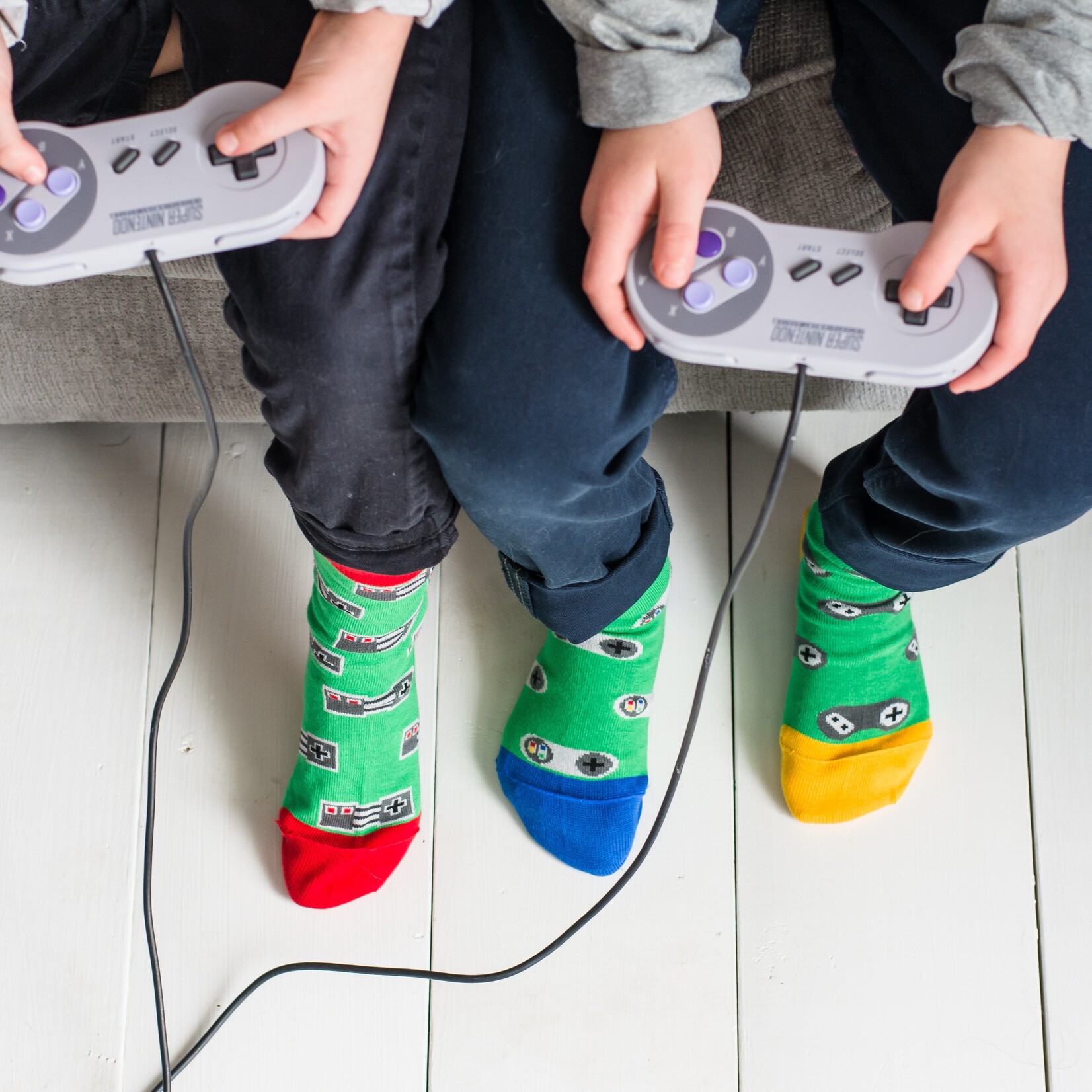 Friday Sock Company Kid’s Socks | Video Game | Age 8-12