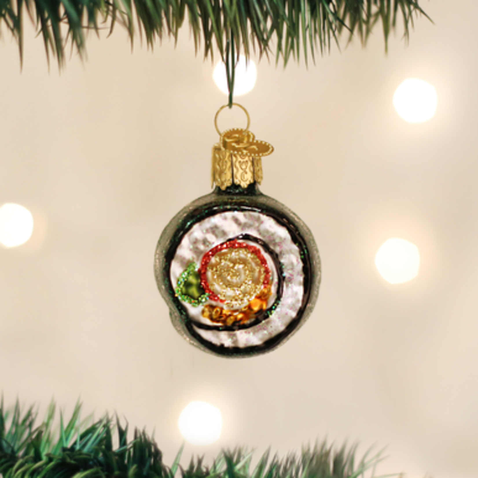 Old World Christmas Sushi Roll Ornament