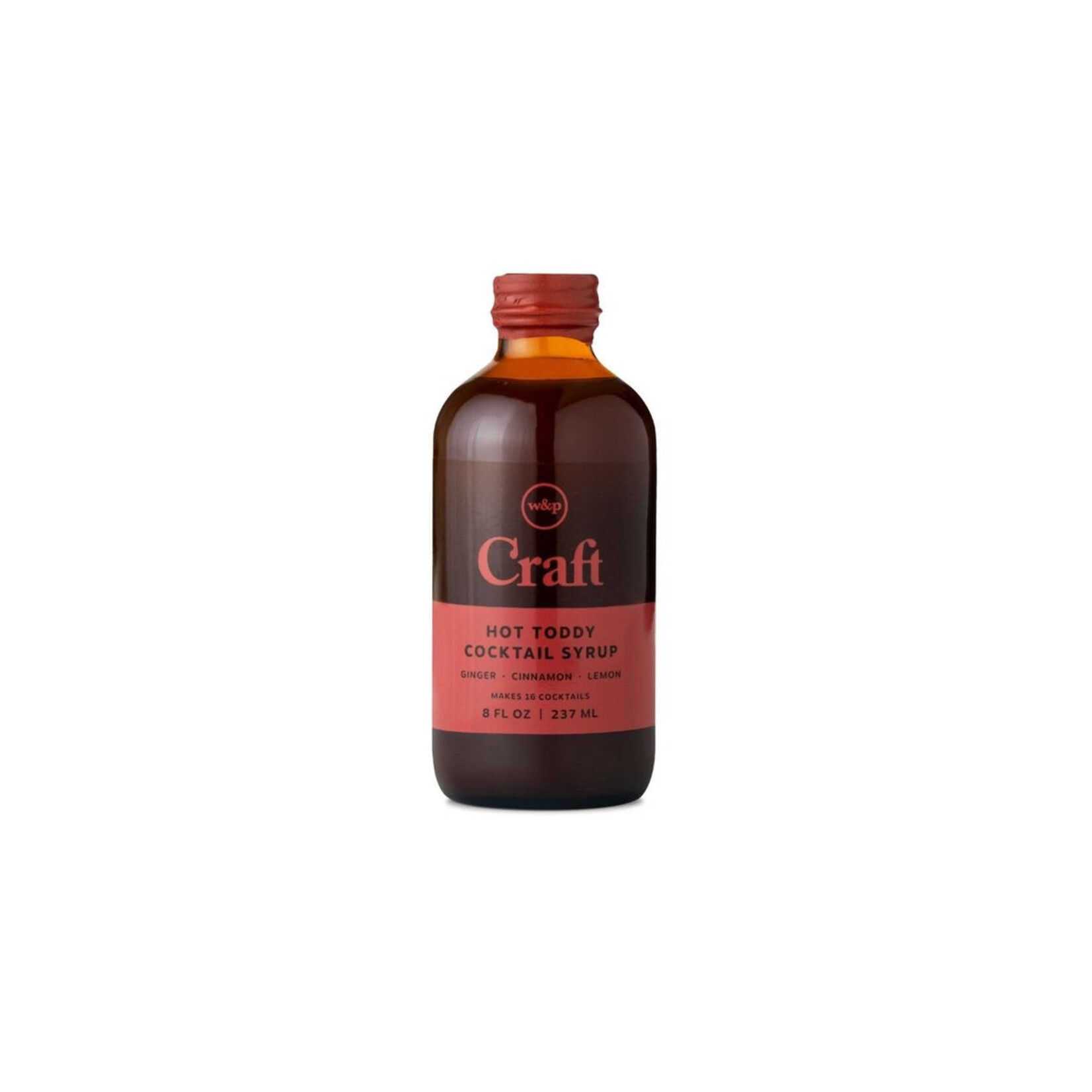 W&P Craft Hot Toddy Cocktail Syrup 8oz