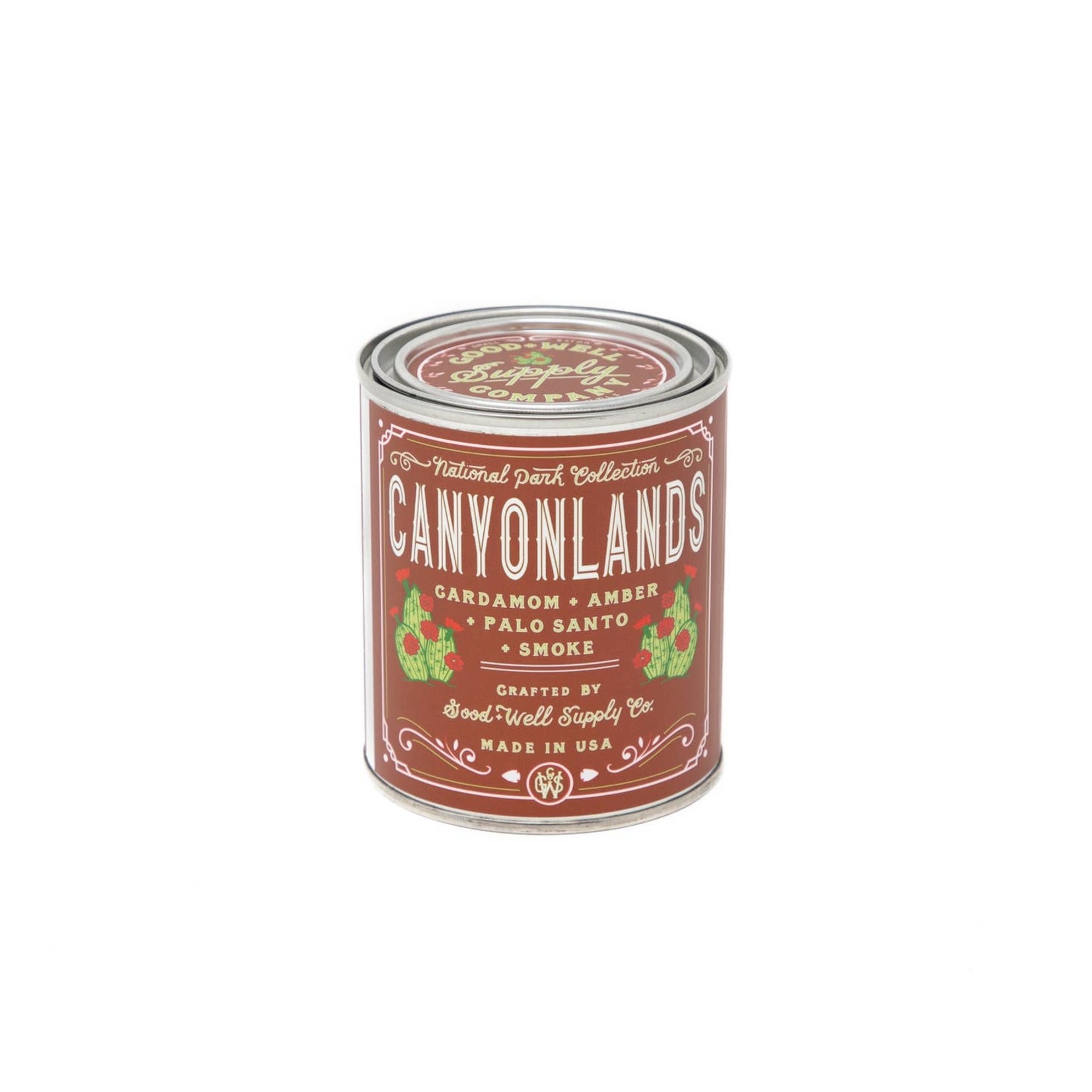 Good & Well Supply Co. Canyonlands National Park Candle 1/2 Pint