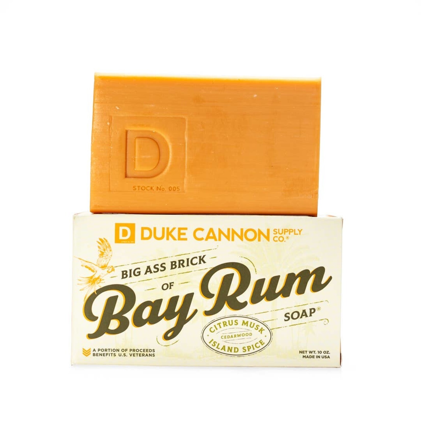 Duke Cannon Big Ass Brick of Soap- Bay Rum