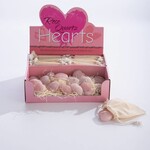 GeoCentral Rose Quartz Hearts