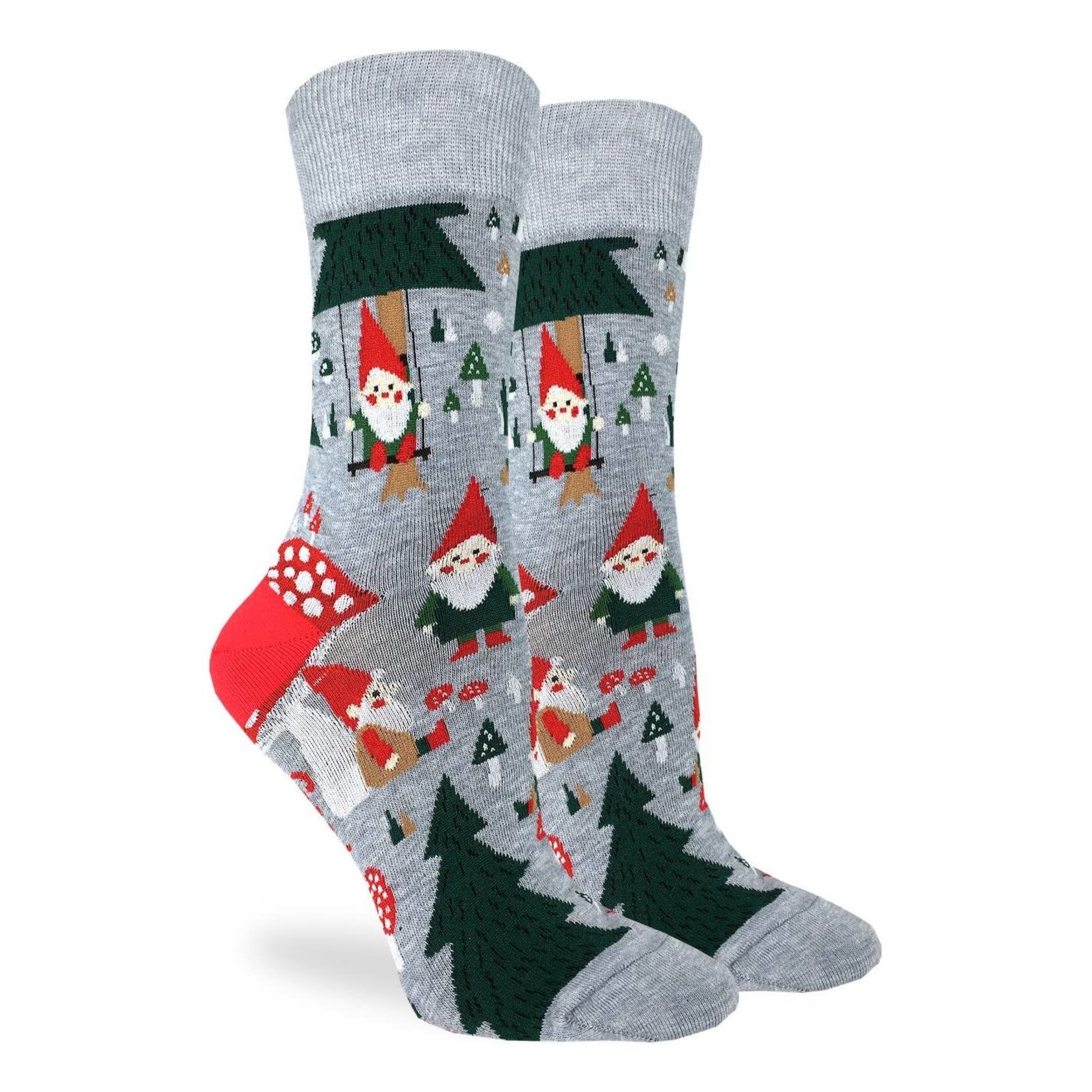 Good Luck Sock Women's Woodland Gnomes Socks