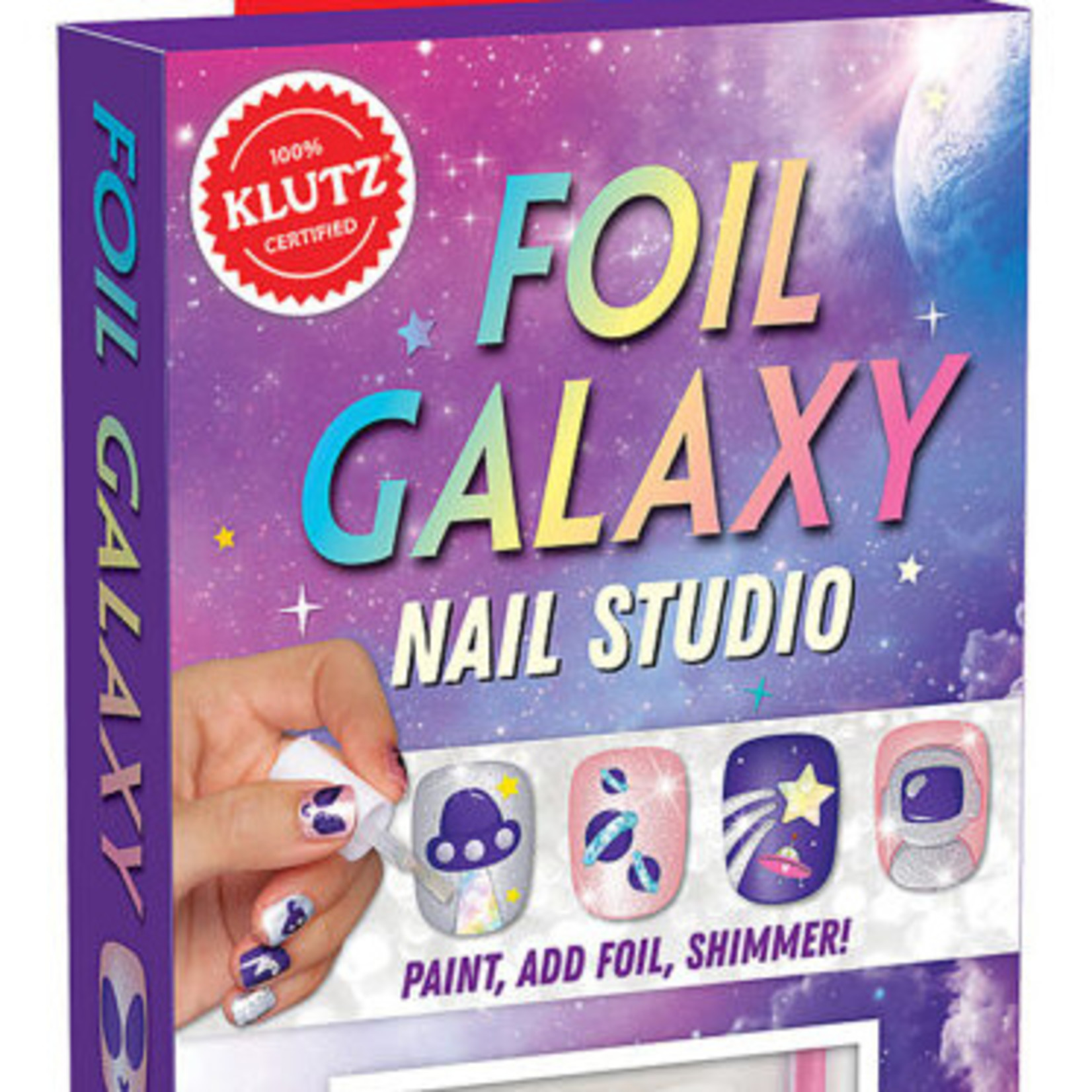 FOIL GALAXY NAIL STUDIO