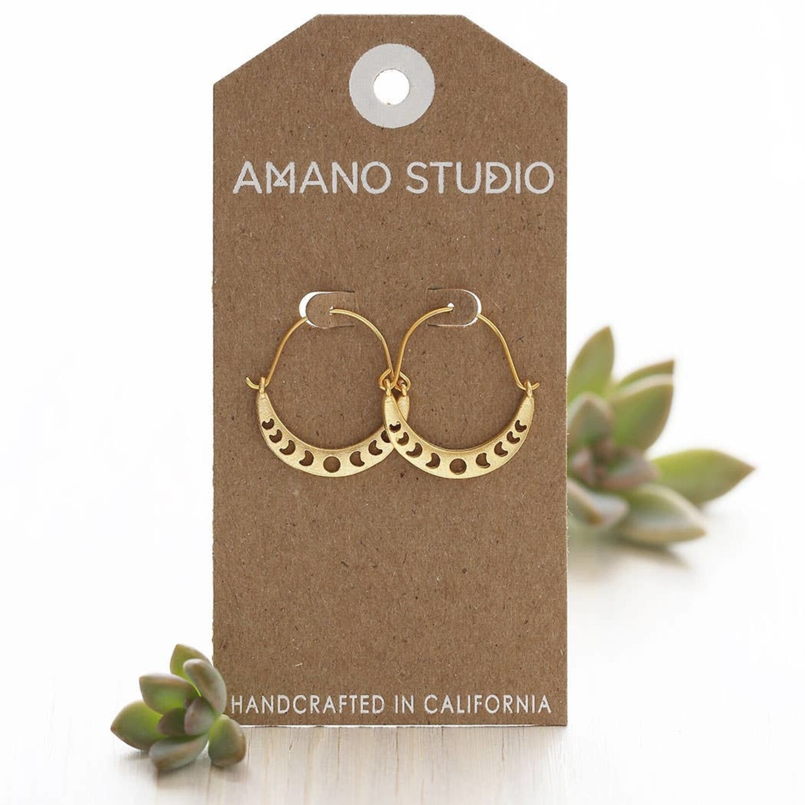 Amano Studio Phases of the Moon Earrings