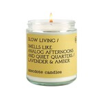 Anecdote Candles Slow Living Glass Candle