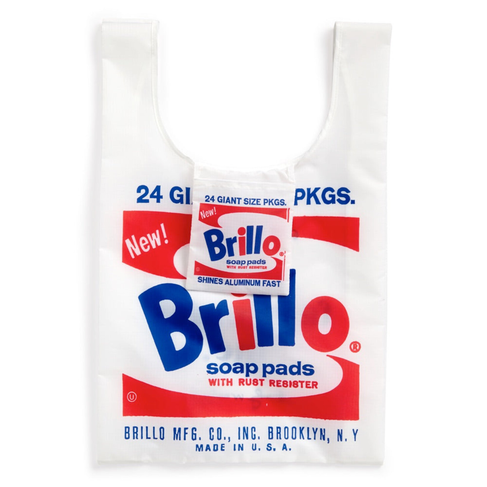 Chronicle Reusable Tote Bag Andy Warhol Brillo