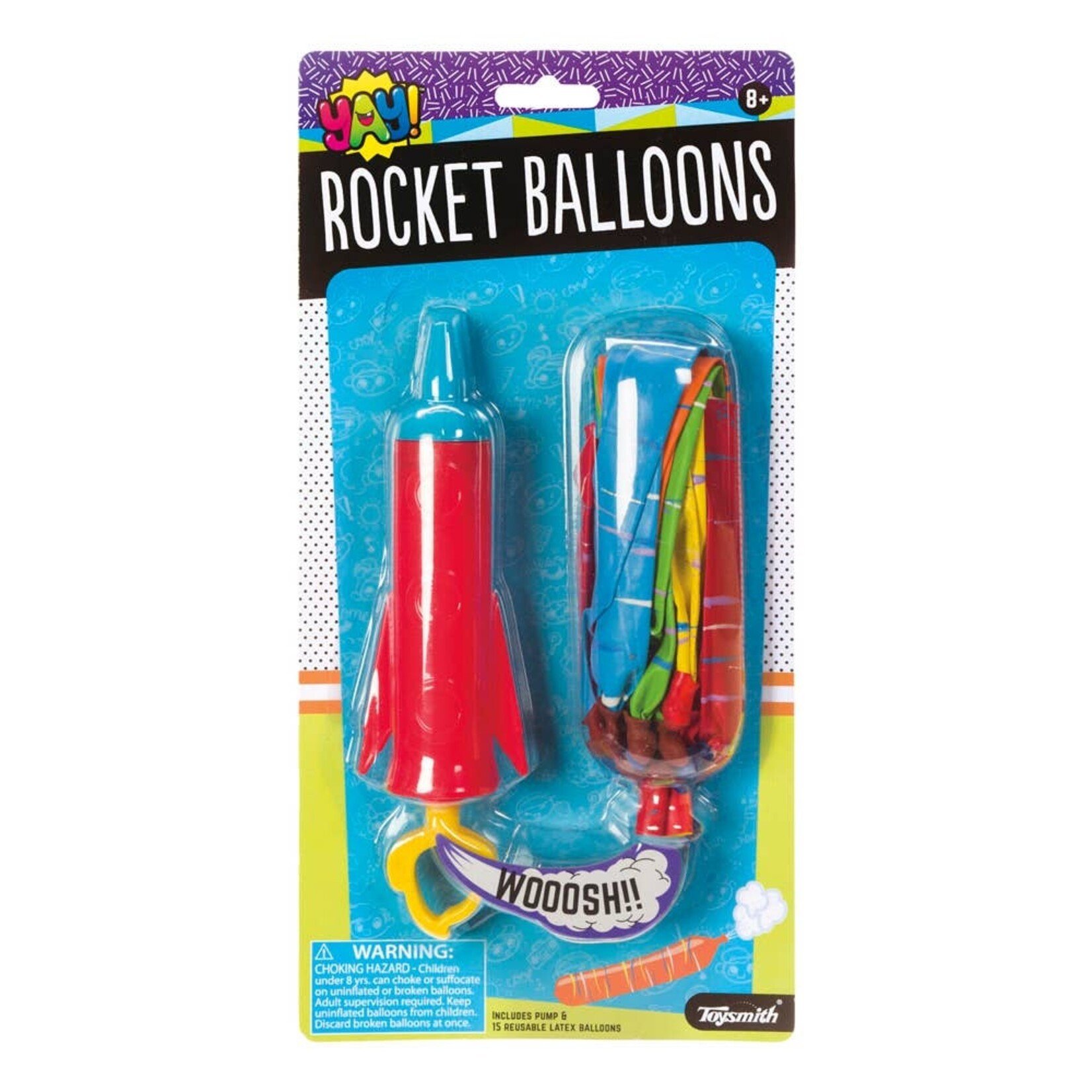 Toysmith Yay! Rocket Balloons