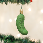 Old World Christmas Glistening Pickle Ornament