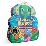 eeBoo Build A Robot Shaped Box Spinner Game