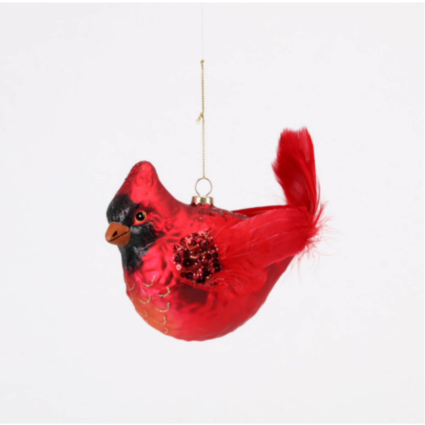 One Hundred 80 Degrees Cardinal Ornament