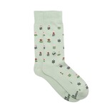 Conscious Step Socks that Plant Trees (Green Tulips) MD