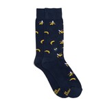 Conscious Step Socks that Plant Trees (Navy Bananas) MD