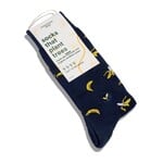 Conscious Step Socks that Plant Trees (Navy Bananas) SM