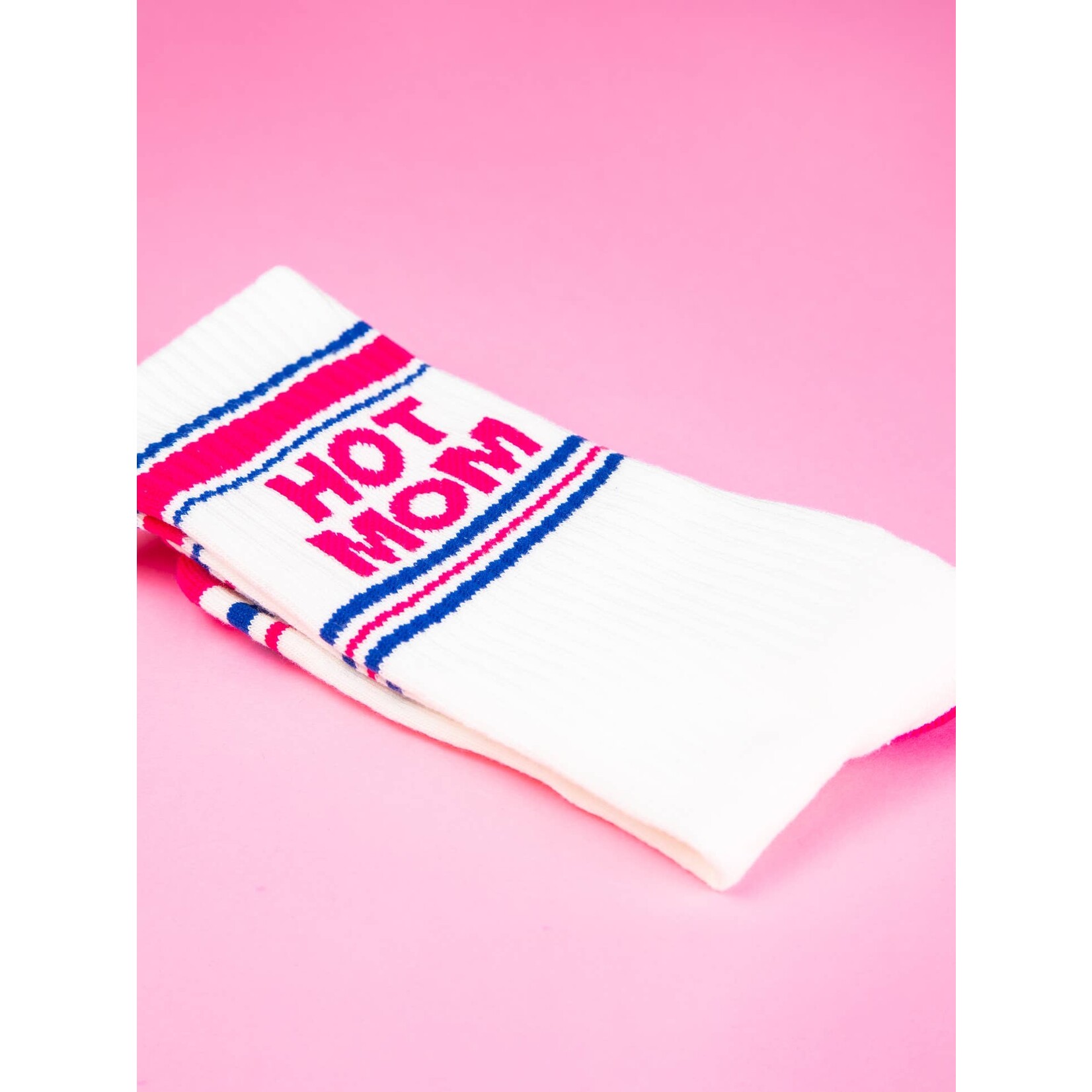 Gumball Poodle Hot Mom Gym Crew Socks