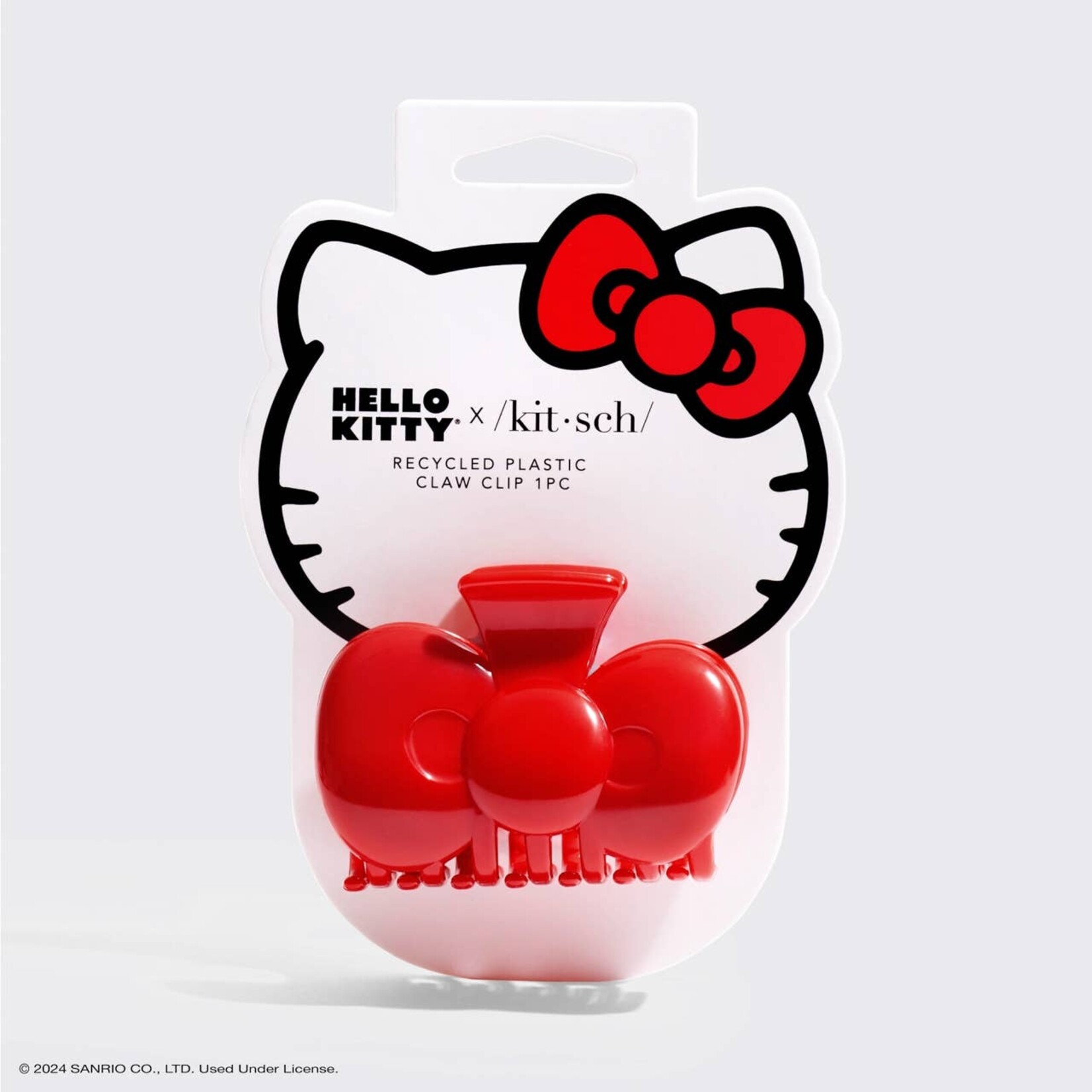 KITSCH Hello Kitty x Kitsch Recycled Plastic Bow Shape Claw Clip