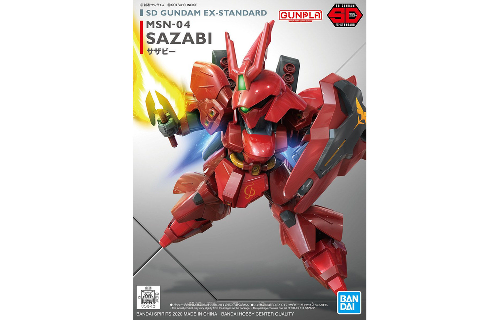 Bandai Spirits Sd Gundam Ex Standard Sazabi Ground Zero Hobbies