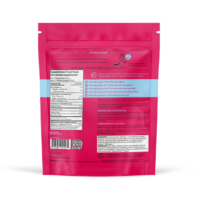 KRONO BOISSON ELECTROLYTES 450G
