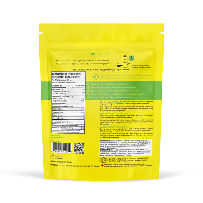 KRONO BOISSON ELECTROLYTES 450G