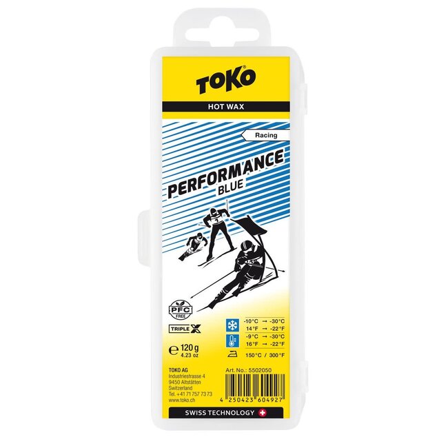 TOKO FART DE GLISSE PERFORMANCE BLEU 120g