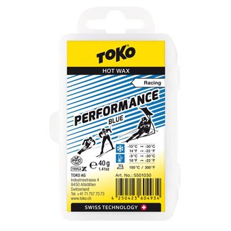 TOKO FART DE GLISSE PERFORMANCE BLEU 40G