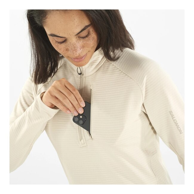 SALOMON Chandail F Essential Lightwarm Half Zip