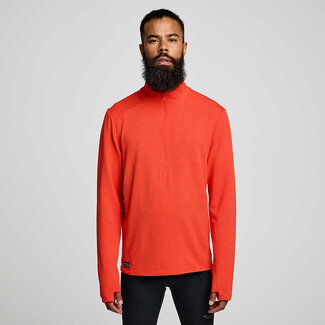 SAUCONY CHANDAIL H TRIUMPH 3D 1/2 ZIP