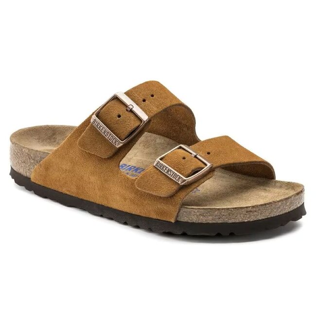BIRKENSTOCK Sandales F Arizona Soft Footbed Suede Leather