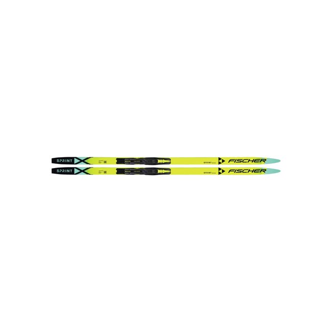 FISCHER Skis Twin Skin Sprint IFP Jr avec Fixations Tour Step-in Jr