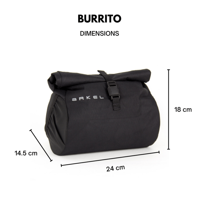 ARKEL Sac de Guidon Burrito 2L